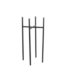 ASCOT PLANT STAND BLACK - L24XW24XH55CM