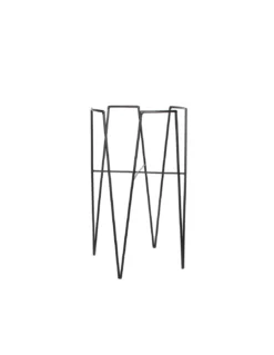 ALZATA BLOM NERO - L29,5X29,5XH50 Cm