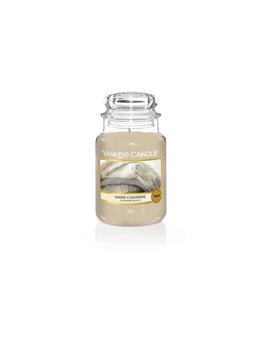 Yankee Candle CLASSIC LARGE JAR "WARM CASHMERE" 1 Yankee Candle CLASSIC LARGE JAR "WARM CASHMERE"