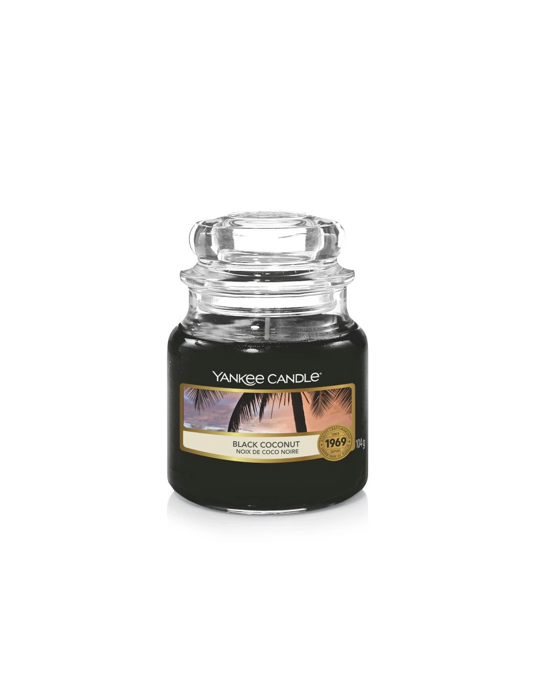 Yankee Candle CLASSIC MEDIUM JAR "BLACK COCONUT" 1 Yankee Candle CLASSIC MEDIUM JAR "BLACK COCONUT"