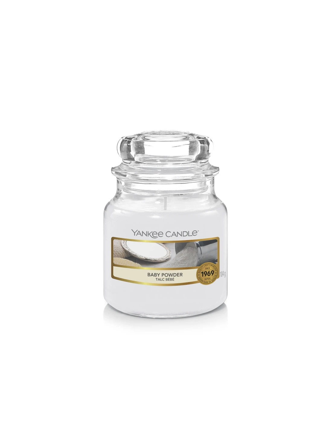 Yankee Candle CLASSIC SMALL JAR "BABY POWDER" 1 Yankee Candle CLASSIC SMALL JAR "BABY POWDER"