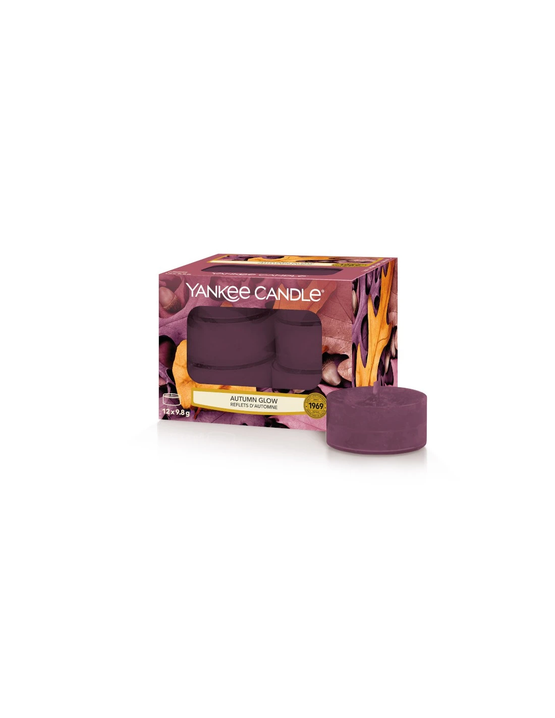 Yankee Candle CLASSIC TEA LIGHTS "AUTUMN GLOW" 1 Yankee Candle CLASSIC TEA LIGHTS "AUTUMN GLOW"