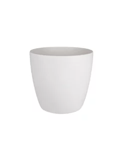 Elho COPRIVASO BRUSSELS ROUND WHEELS WHITE