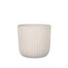 COPRIVASO CERAMICA DANTE OFF WHITE - H22XD24CM