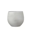 COPRIVASO CERAMICA DOURO WHITE - H28XD33 Cm