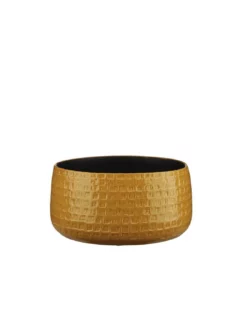 COPRIVASO CERAMICA FLOYD BOWL OCHRE - H13XD29CM