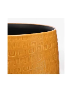 COPRIVASO CERAMICA FLOYD OCHRE - H50XD25CM -Vendite Forniture Da Giardino coprivaso ceramica floyd ochre h50xd25cm 2