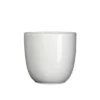 COPRIVASO CERAMICA TUSCA WHITE - H18,5XD19,5 Cm