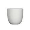 COPRIVASO CERAMICA TUSCA WHITE MATT - H20XD22,5 Cm