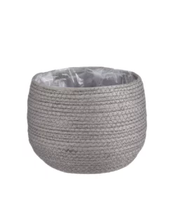COPRIVASO CESTO JORCK GREY - H19XD22 Cm