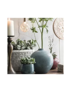 COPRIVASO GABRIEL POT ROUND BORDEAUX - H25XD29CM -Vendite Forniture Da Giardino coprivaso gabriel pot round bordeaux h25xd29cm 2