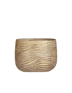 COPRIVASO HENDRICK GOLD - L28XW16XH21CM