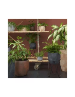 COPRIVASO LESTER RUST STONE - Altezza 35 Cm X Diametro 38 Cm -Vendite Forniture Da Giardino coprivaso lester rust stone altezza 35 cm x diametro 38 cm 2