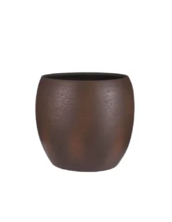 COPRIVASO LESTER RUST STONE - Altezza 35 Cm X Diametro 38 Cm