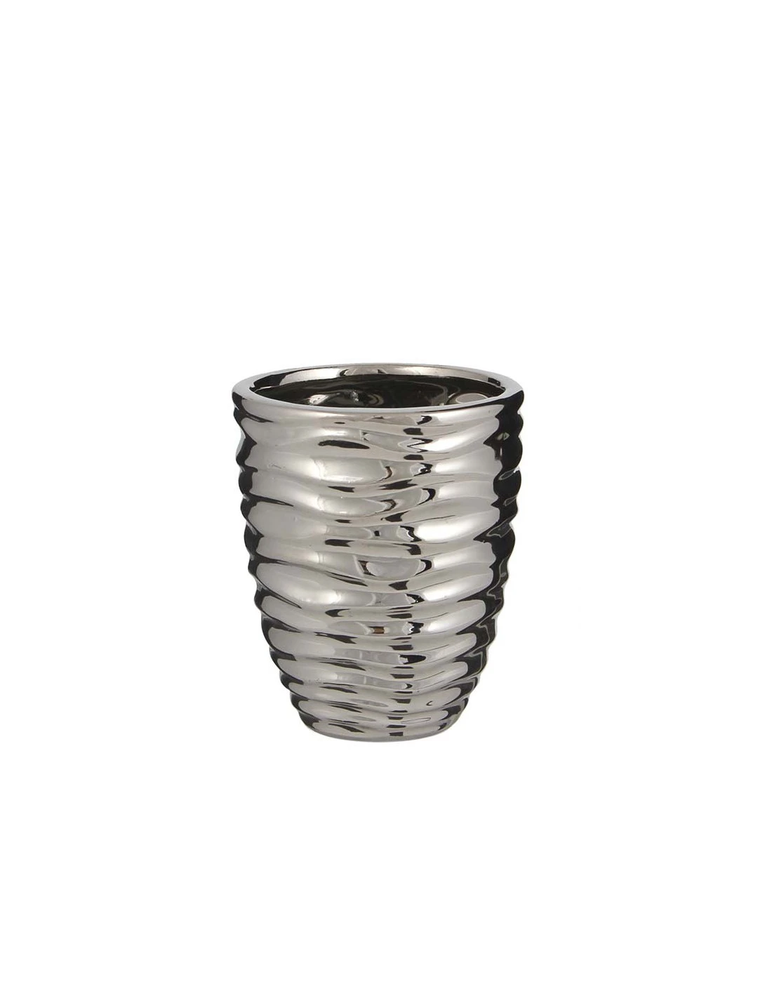 COPRIVASO SILVER ORCHIDEE - H 15,5 X D 13,5 Cm 1 COPRIVASO SILVER ORCHIDEE - H 15,5 X D 13,5 Cm