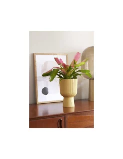 Elho COPRIVASO VIBES FOLD COUPE 14CM BUTTER YELLOW -Vendite Forniture Da Giardino coprivaso vibes fold coupe 14cm butter yellow 2