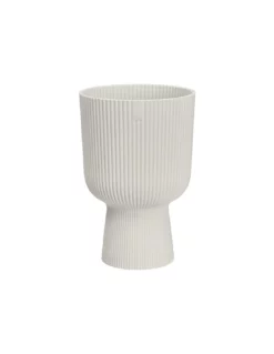 Elho COPRIVASO VIBES FOLD COUPE 14CM SILKY WHITE