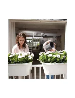 Elho CORSICA FLOWER BRIDGE 60CM WHITE 6 Elho CORSICA FLOWER BRIDGE 60CM WHITE -Vendite Forniture Da Giardino corsica flower bridge 60cm white 2