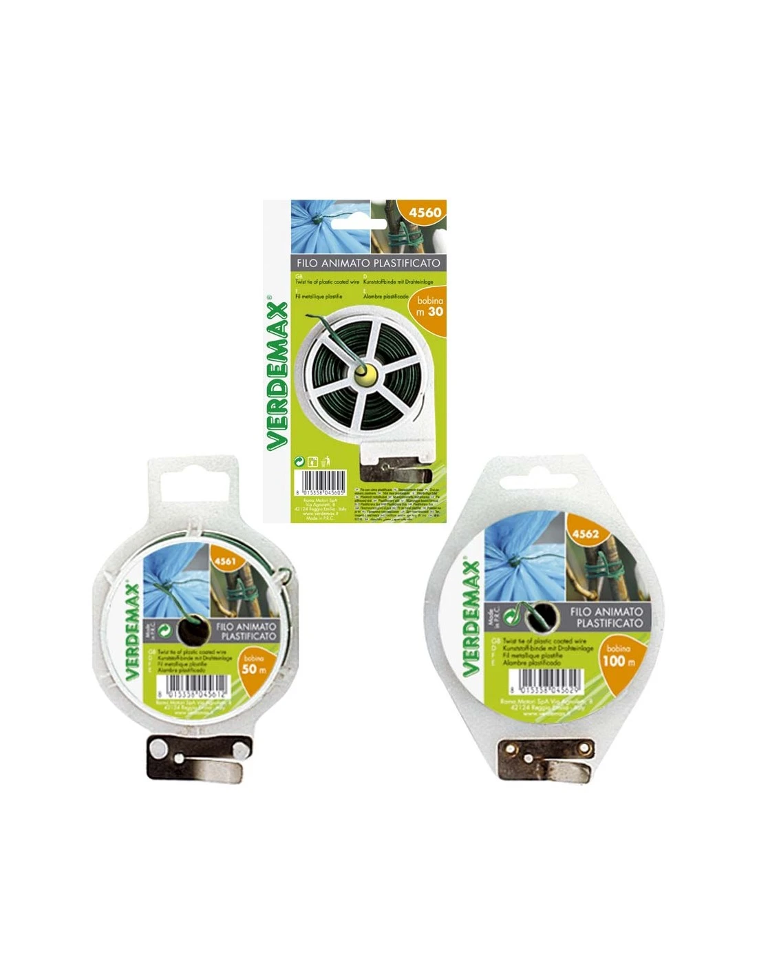 Filo Animato Plastificato Bobina M 100 Con Taglio 1 Filo Animato Plastificato Bobina M 100 Con Taglio