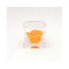 ROSA STABILIZZATA In CUBO 6X6 - ORANGE