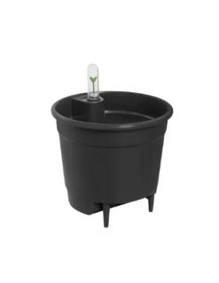 Elho KIT RISERVA ACQUA CON GALLEGGIANTE LIVING NERO