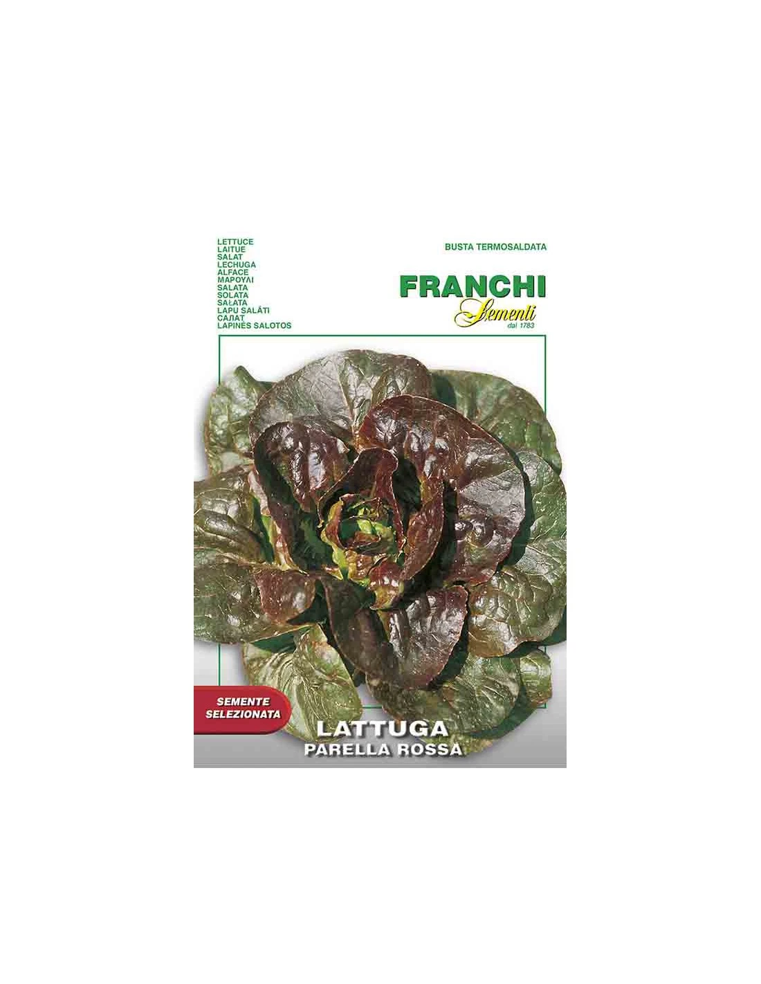 LATTUGA ROUGETTE MONTPEL. O PARELLA ROSSA 1 LATTUGA ROUGETTE MONTPEL. O PARELLA ROSSA