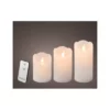CANDELA CON EFFETTO FIAMMA ONDULANTE A LED BO INDOOR DIA7.50-H15.00CM-1L