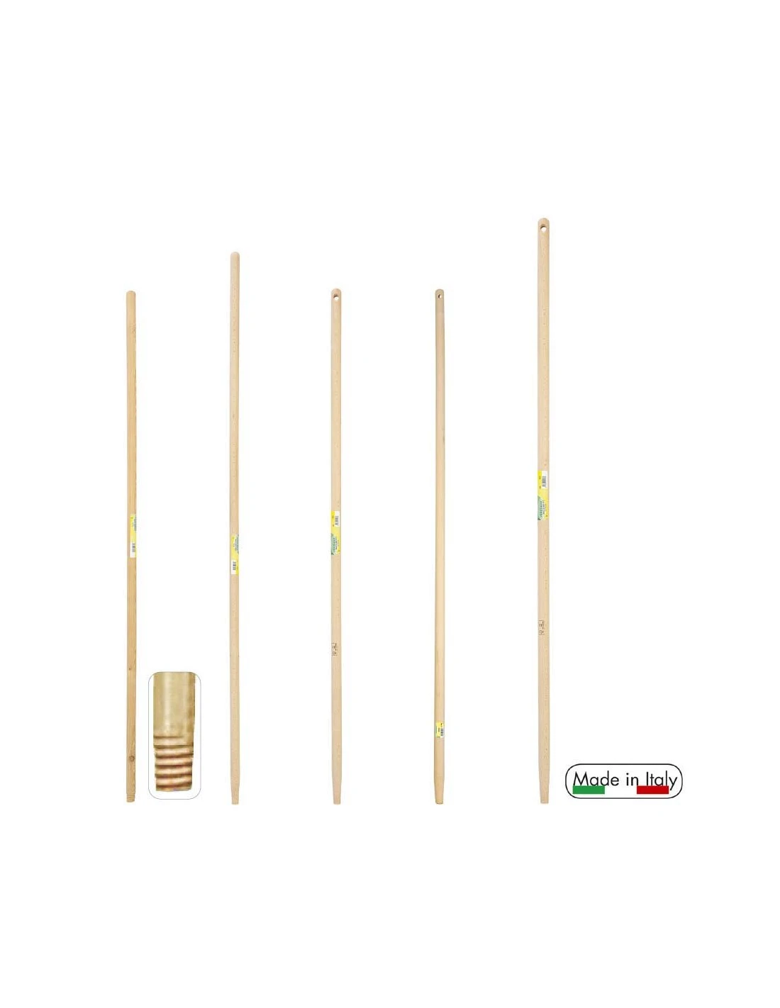 Manico In Legno Di Pino Verniciato Con Filetto Lunghezza Cm 130 1 Manico In Legno Di Pino Verniciato Con Filetto Lunghezza Cm 130