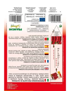 PEPERONCINO PICCANTE DI CAYENNA -Vendite Forniture Da Giardino peperone picc cayenna pep 1