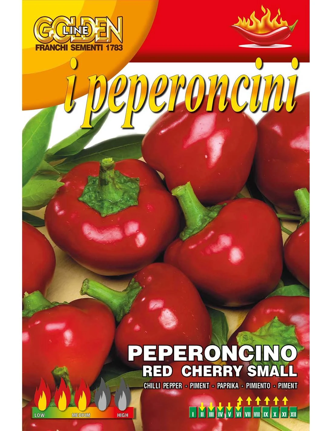 PEPERONCINO RED CHERRY SMAL 1 PEPERONCINO RED CHERRY SMAL