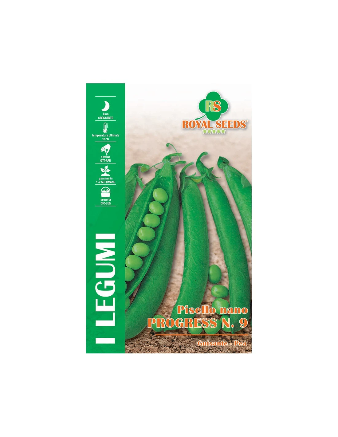 PISELLO PROGRESS 9 250 GR 1 PISELLO PROGRESS 9 250 GR