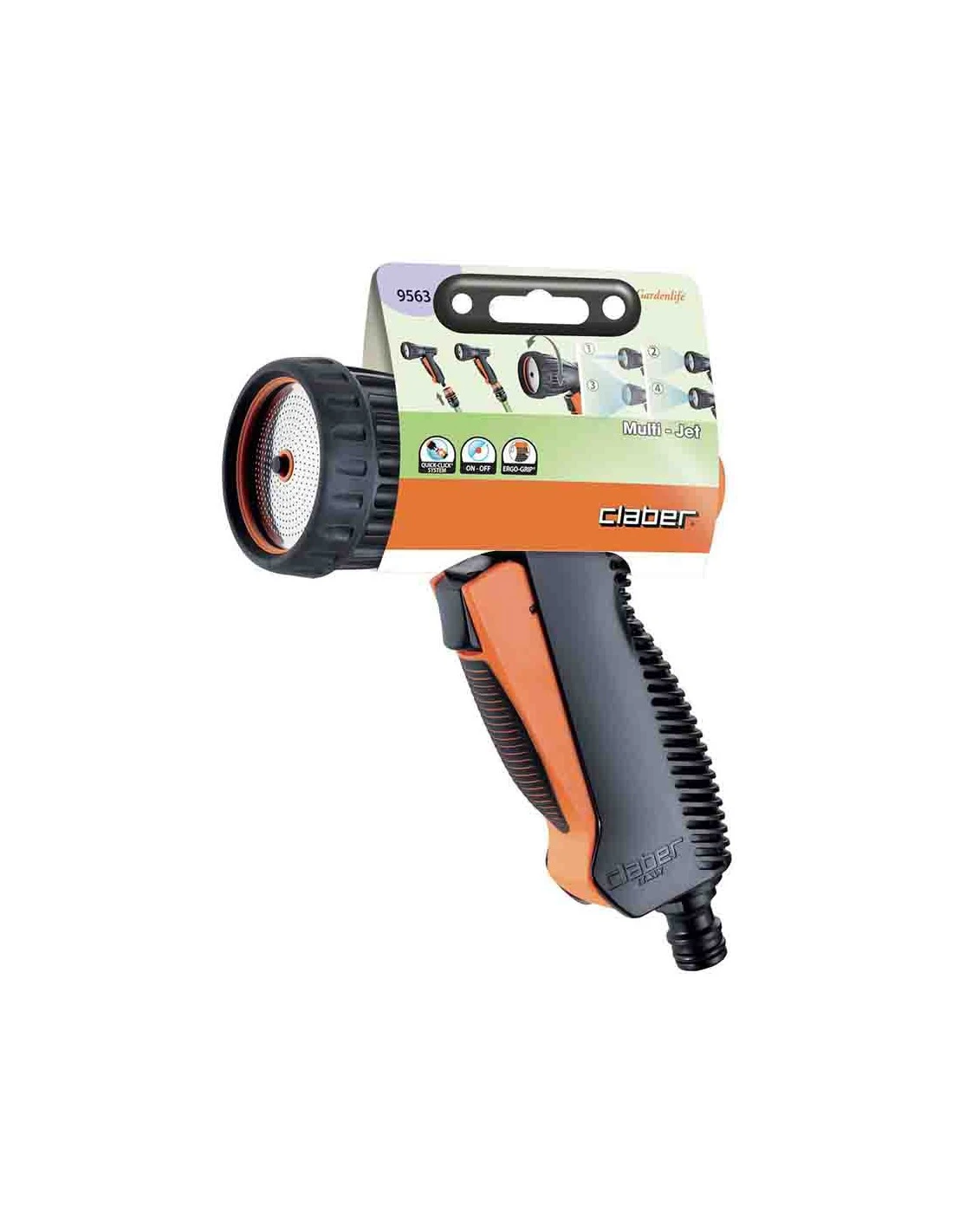 PISTOLA MULTIJET CLABER 2 PISTOLA MULTIJET CLABER - immagine 2