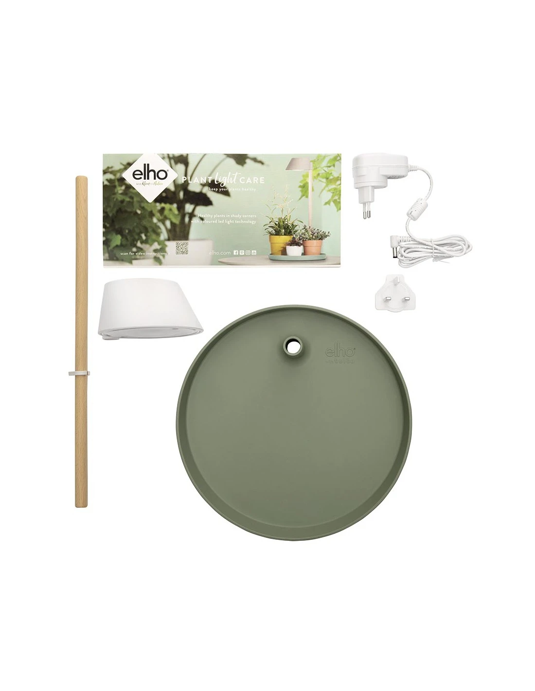 Elho PLANT LIGHT CARE GLACIER GREY 4 Elho PLANT LIGHT CARE GLACIER GREY - immagine 4