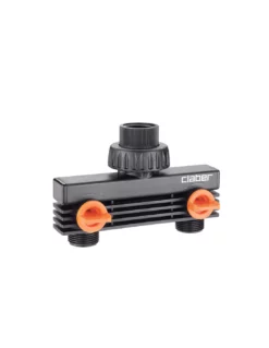 PRESA A DUE VIE 3/4" M CLABER