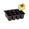 Semenzaio In Plastica Cm 18x13xh5 (12 Cellette) - 5 Pz