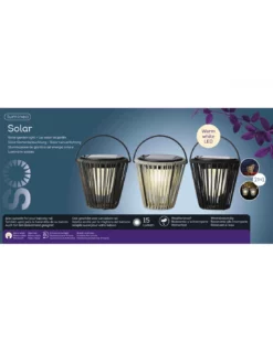 ILLUMINAZIONE LAMPADA SOLARE DA BALCONE IRON FIXED NERO DIA15.00-H15.00CM -Vendite Forniture Da Giardino solar balcony lights iron steady 3col ass dia15 00 h15 00cm 4
