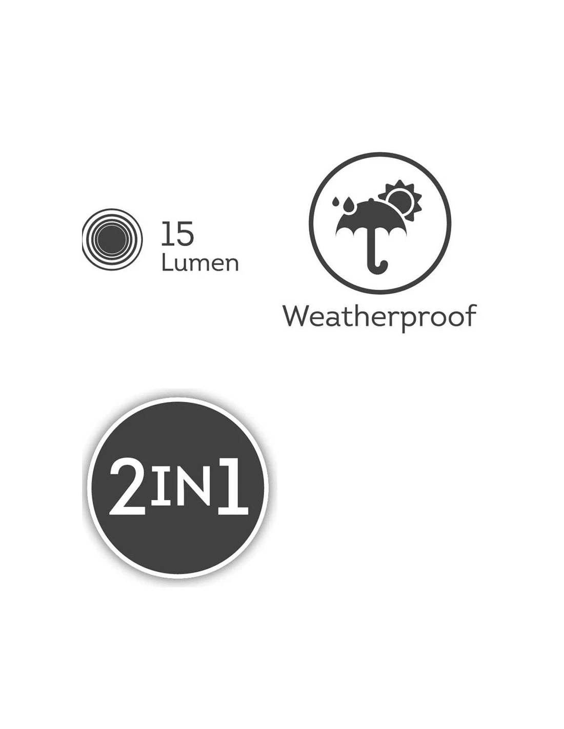 ILLUMINAZIONE LAMPADA SOLARE DA BALCONE IRON FIXED BIANCO DIA15.00-H15.00CM 4 ILLUMINAZIONE LAMPADA SOLARE DA BALCONE IRON FIXED BIANCO DIA15.00-H15.00CM - immagine 4