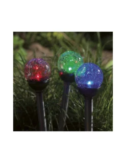 ILLUMINAZIONE LUCE SOLARE DA GIARDINO SOLAR STAKE LIGHT STAINL STEEL DIA6.00 H24.50 CM 1L -Vendite Forniture Da Giardino solar stake light stainl steel dia6 00 h24 50cm 1l 2