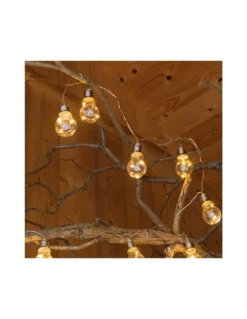 LED SOLARE N.10 Lampadine In Vetro - Micro LED