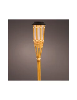 ILLUMINAZIONE TORCIA EFFETTO FIAMMA DI BAMBU' DIA9.00-H54.00CM-1L