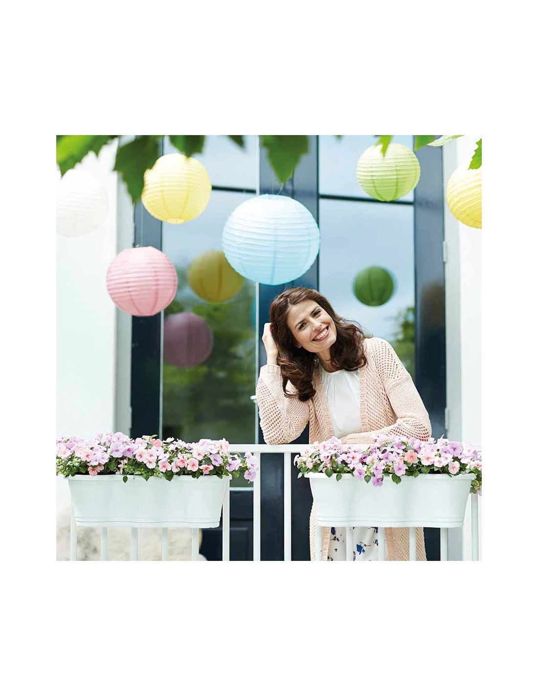 Elho VASO CORSICA EASY HANGER TRIO ANTHRACITE 2 Elho VASO CORSICA EASY HANGER TRIO ANTHRACITE - immagine 2