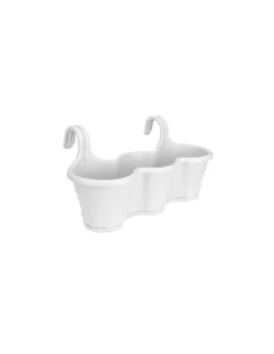 Elho VASO CORSICA EASY HANGER TRIO WHITE