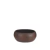 VASO LESTER BOWL RUST STONE - Altezza 12 Cm X Diametro 28 Cm
