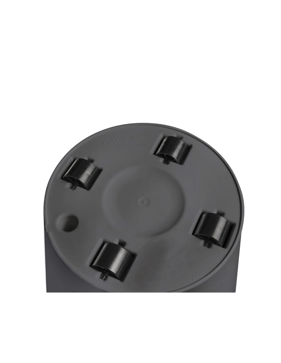 Elho VASO LOFT URBAN ROUND WHEELS ANTHRACITE 2 Elho VASO LOFT URBAN ROUND WHEELS ANTHRACITE - immagine 2