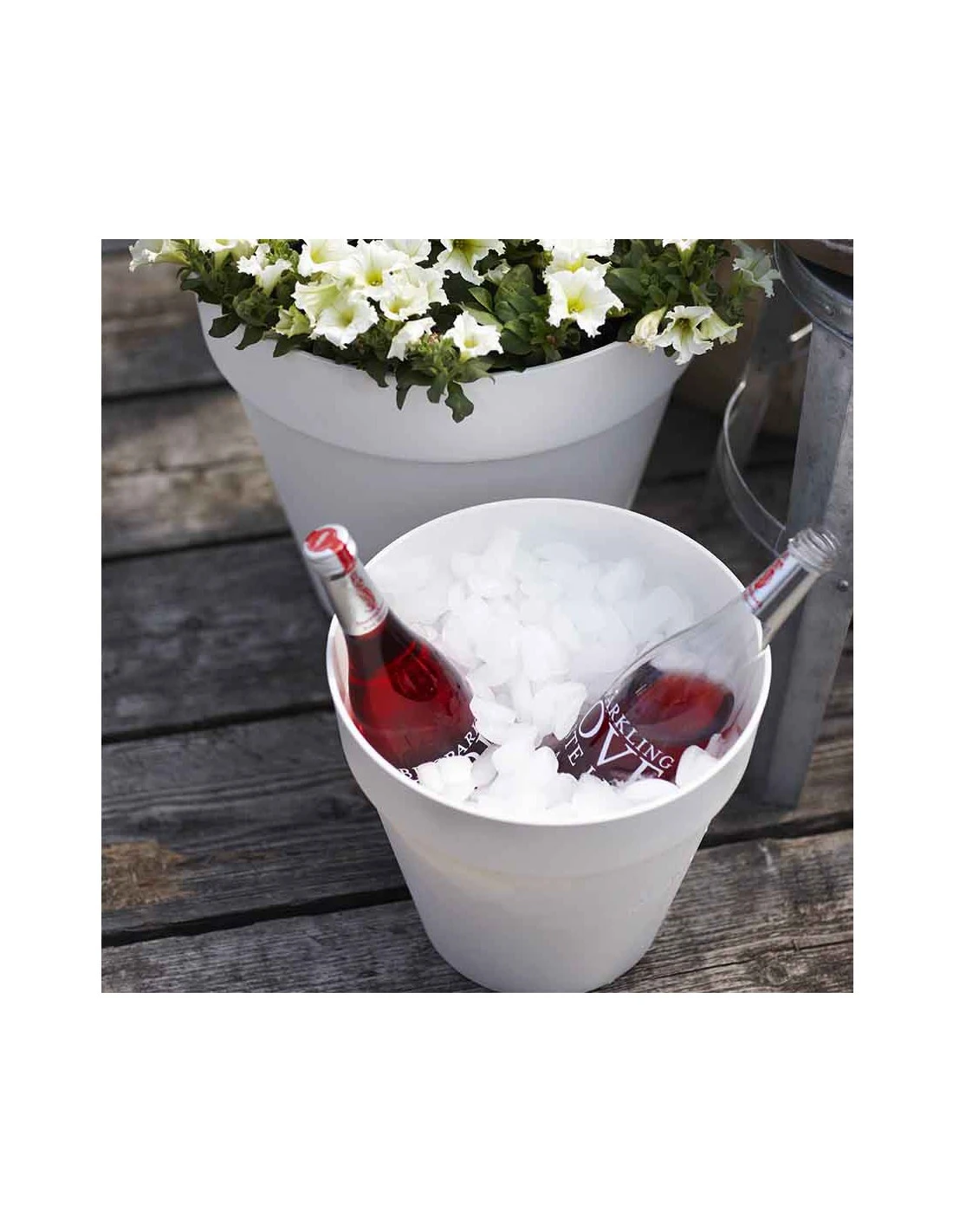 Elho VASO LOFT URBAN ROUND WHEELS ANTHRACITE 5 Elho VASO LOFT URBAN ROUND WHEELS ANTHRACITE - immagine 5