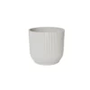 Elho VASO VIBES FOLD ROUND BIANCO SETA