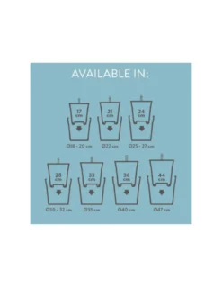 Elho VASO VIBES FOLD ROUND BIANCO SETA -Vendite Forniture Da Giardino vaso vibes fold round bianco seta 2