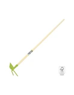 Zappetta Cuore Bidente Con Manico FSC Lunghezza Cm.130