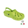 Zoccolo Forato Verde Lime Misura 45-46